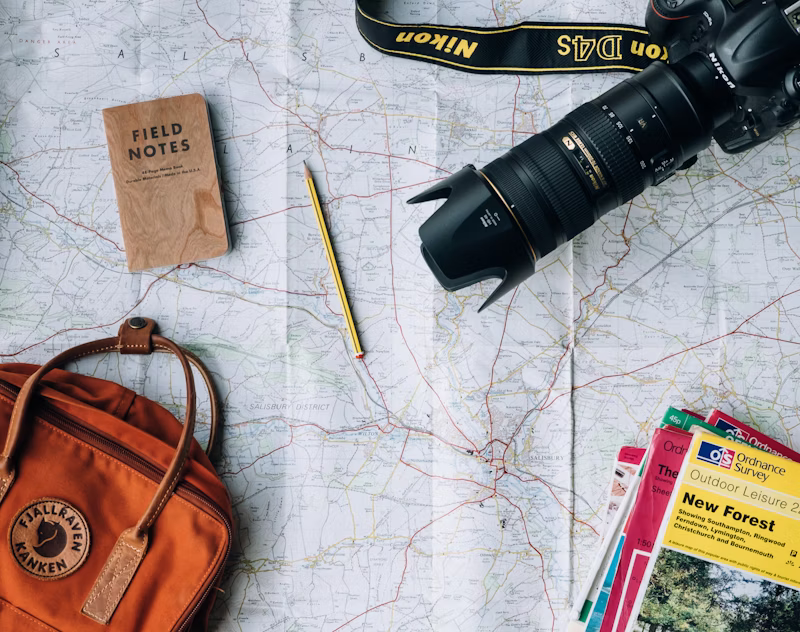 a practical desk setup for planning a remote-life transition